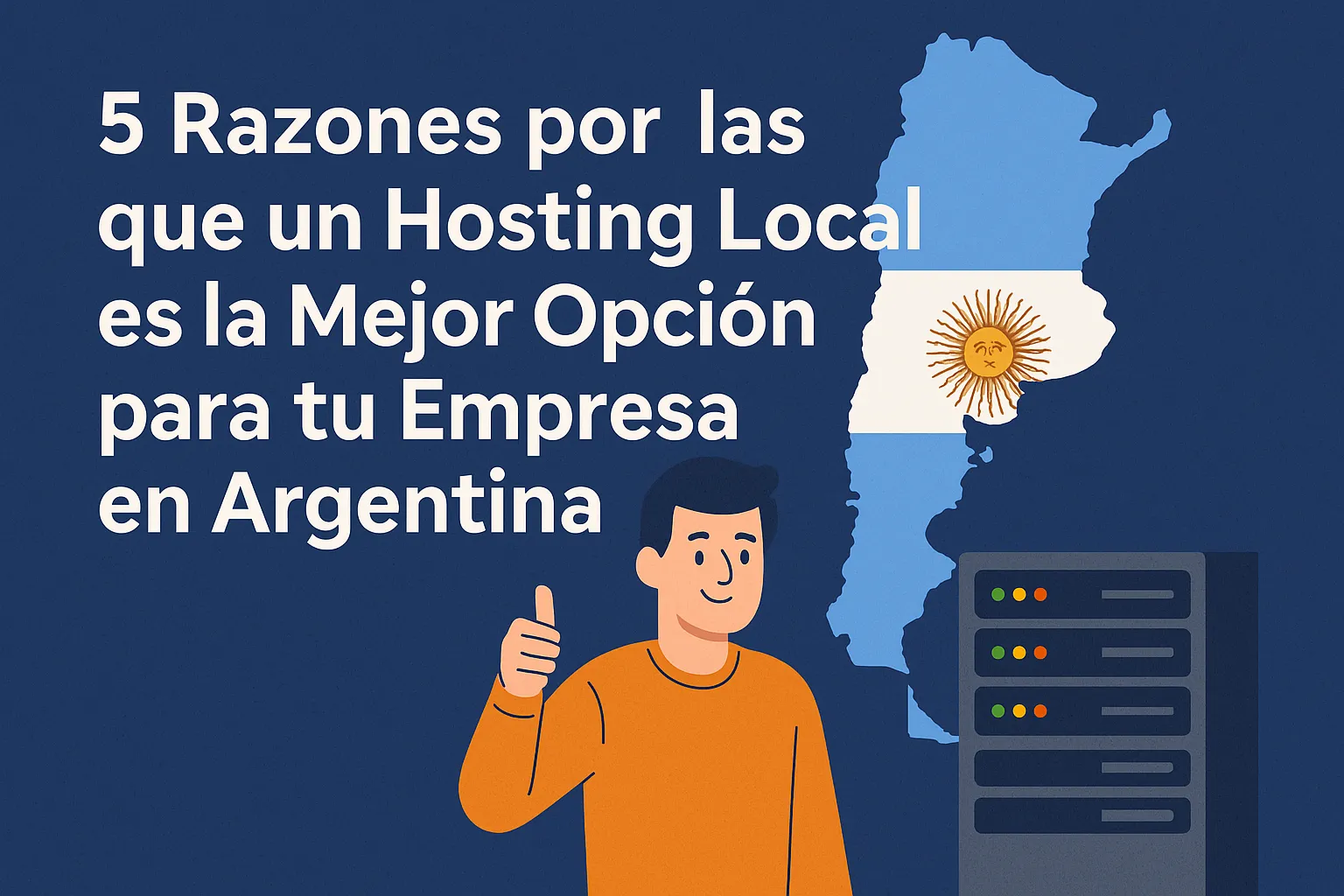 5 Razones por las que un Hosting Local es la Mejor Opción para tu Empresa en Argentina
